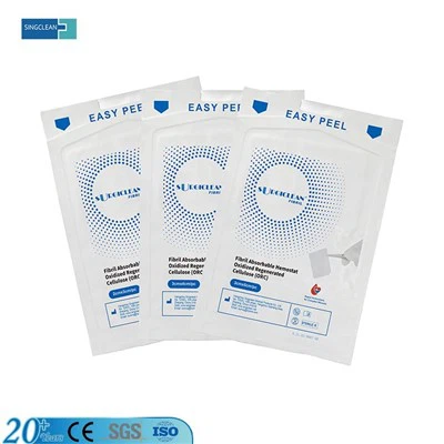 Tifon de fibre hemostatice